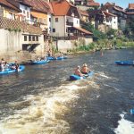 Canoe holiday Vltava